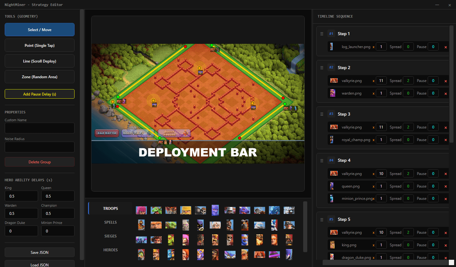 Strategy Editor
