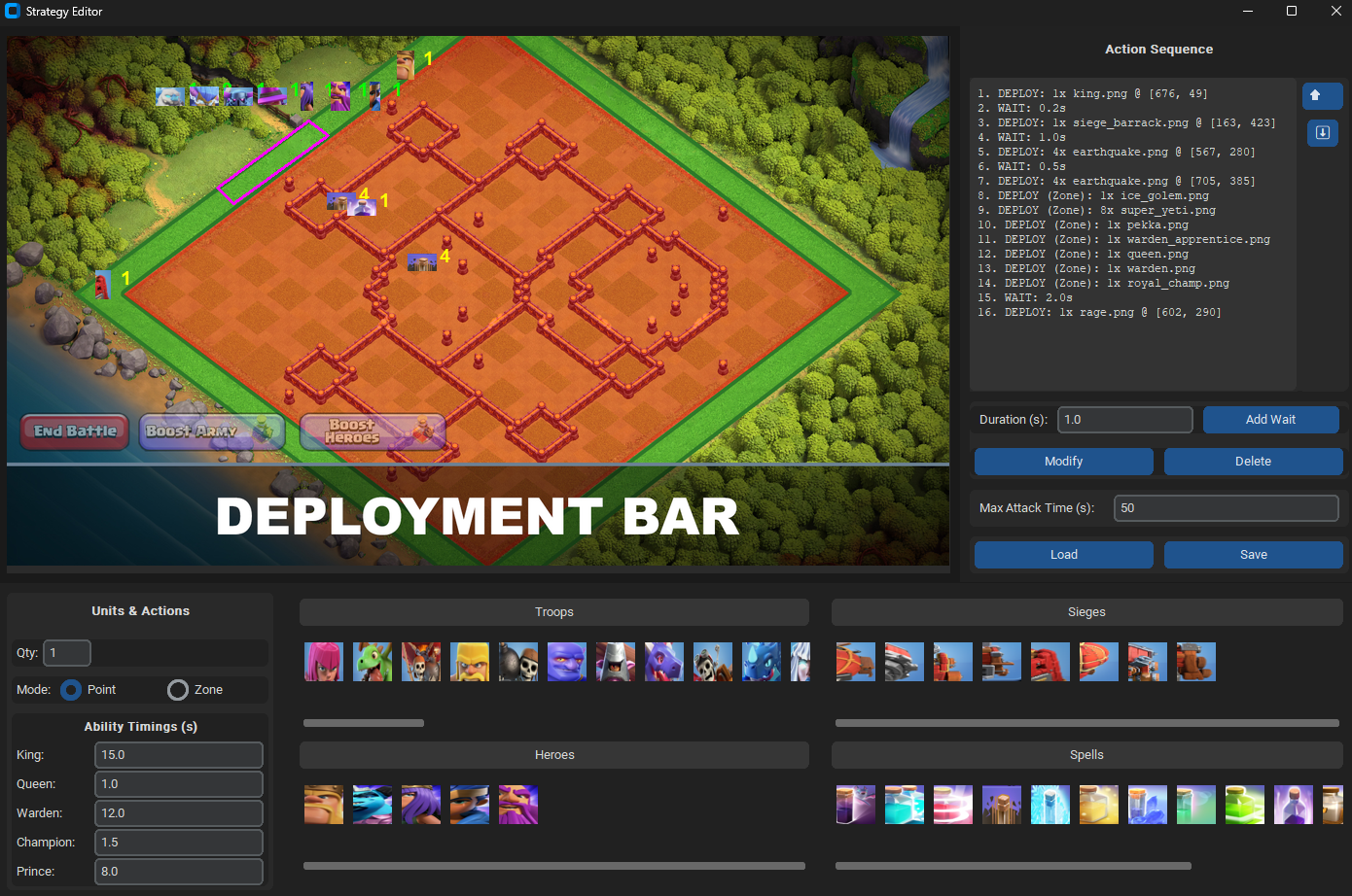 Éditeur de stratégie